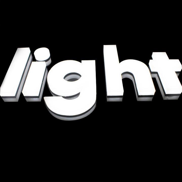 Customize 3D Illuminated Alphanumeric Letters That