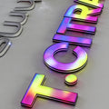 3D Luminous Character Advertising Signboard, RGB LED Full-color Front Lighting Letter Sign, Outdoor Architectural Lighting