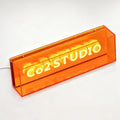 Customized Wall Mounted Transparent Light Box Logo, Rectangular Transparent Light Box Logo, Hanging Light Box Indicator logo
