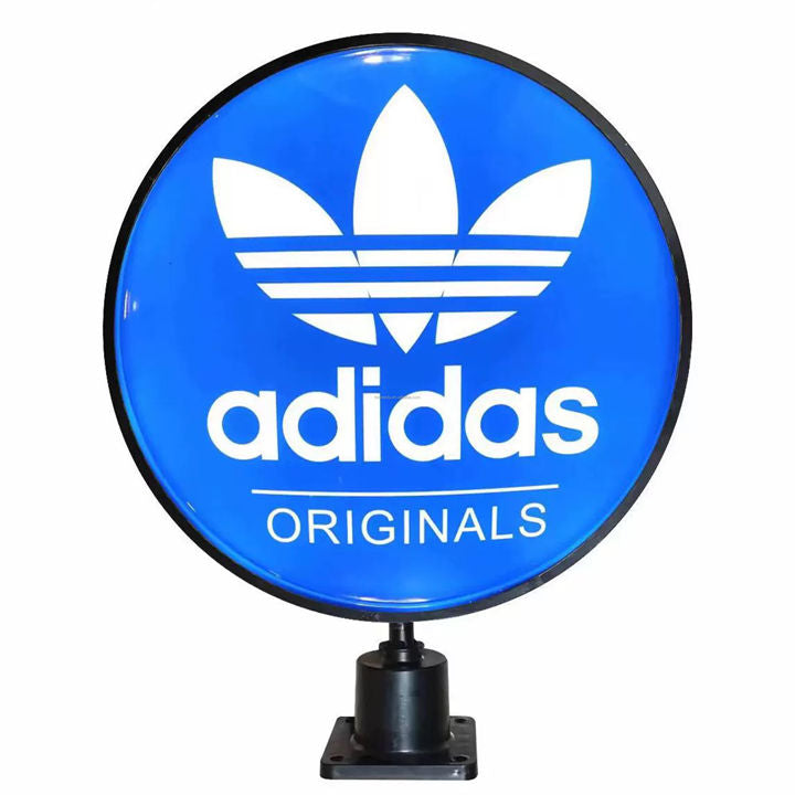 High Quality Custom Circular LED Rotating Advertising Light Box Outdoor Menu Board with Aluminum Frame
