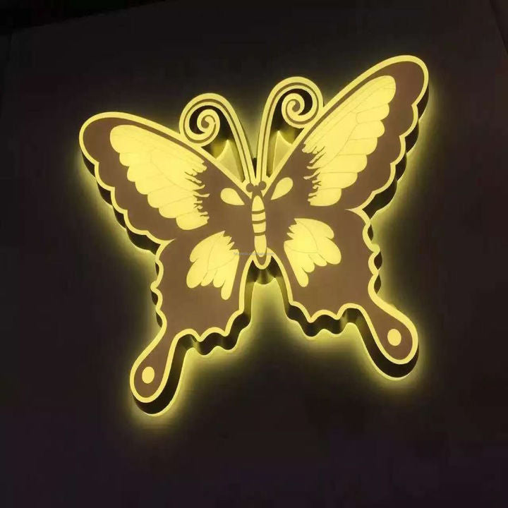 3D LED Waterproof Illuminated Logo for Clothing Store and Restaurant, Advertising and Decoration