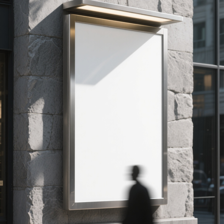 Customized Decorative Rectangular Aluminum Wall-Mounted Diode Electronic Light Box High Brightness LED Water Resistant Dustproof