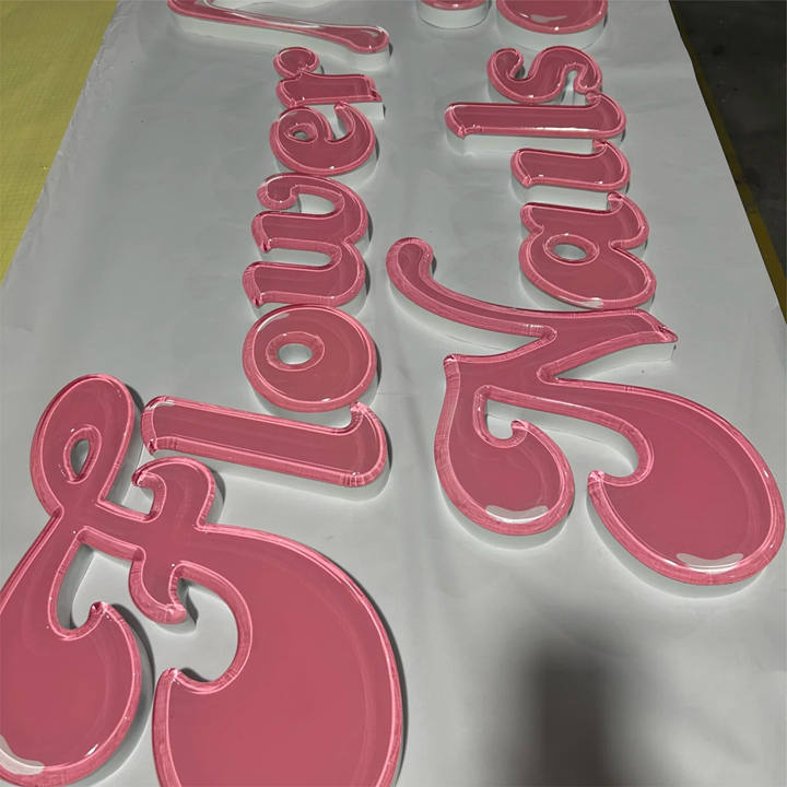 Professional Custom Jelly Candy Style Luminous Fun Style LED Logo Neon Lights Indoor Office Decorative Letter Logo Background