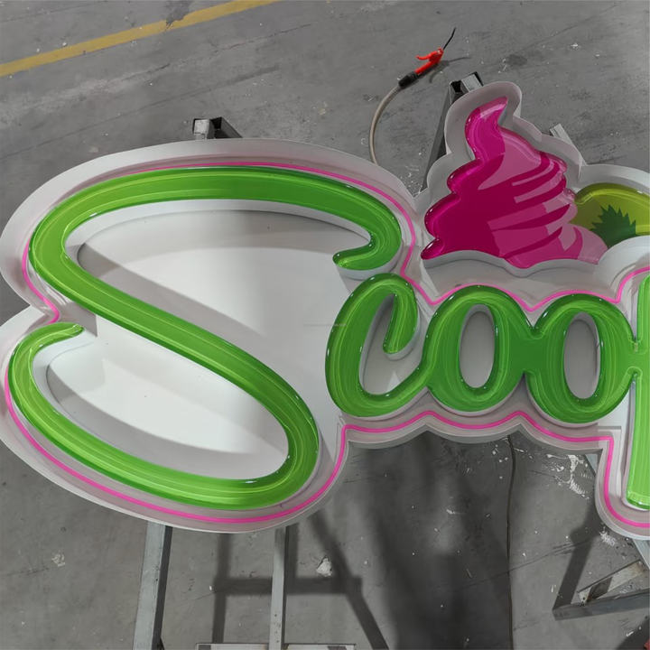 Customized LED Lighting Neon Lights Candy Style with Fun Logo Letter for Indoor Use Thanksgiving & Christmas Decorative Lights