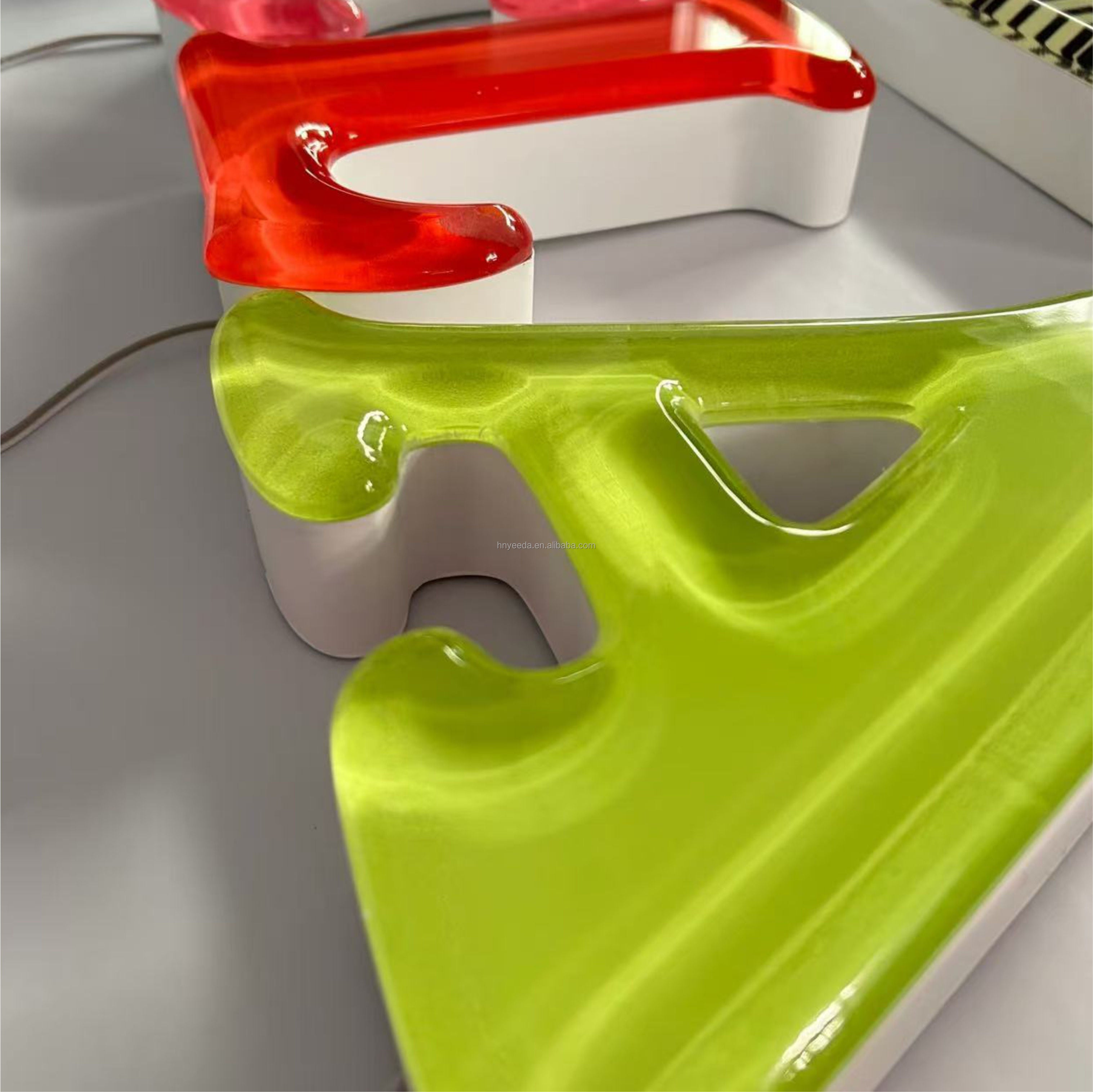 Customizable 3D Illuminated LED Fonts Waterproof Stainless Steel Electronic Sign Board, Applicable to Company, Hospital, Advertising Industry