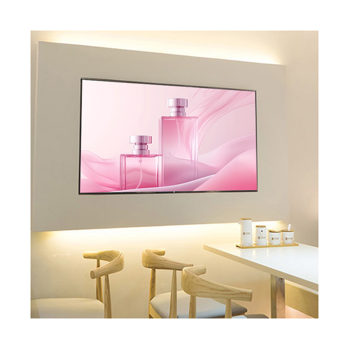 Customized Rectangular Aluminum Frame LED Photo Glass Lightbox Ultra-thin Advertising LED Lighting Display Lamp Poster Stand