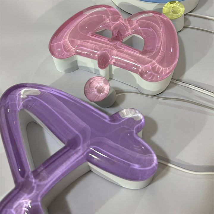 Customized LED Lighting Neon Lights Candy Style with Fun Logo Letter for Indoor Use Thanksgiving & Christmas Decorative Lights