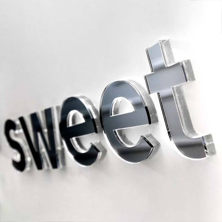 Customize Non Luminous Stainless Steel 3D Letters. 3D Signage. 3D House Numbers for Buildings and Hotels. Fast Delivery