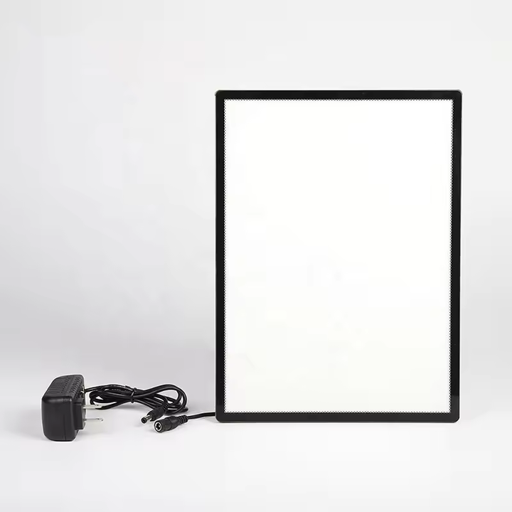 Ultra-thin A1/A2/A3/A4 Advertising Menu Board for Restaurants & Milk Tea Shops-Outdoor Elevator Use Aluminum & Glass LED Screen